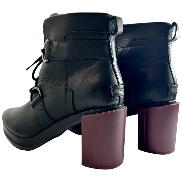 Sorel Margo Lace Boot Chelsea (Black) platform Size US 9 (EU 40) - Picture 5 of 11